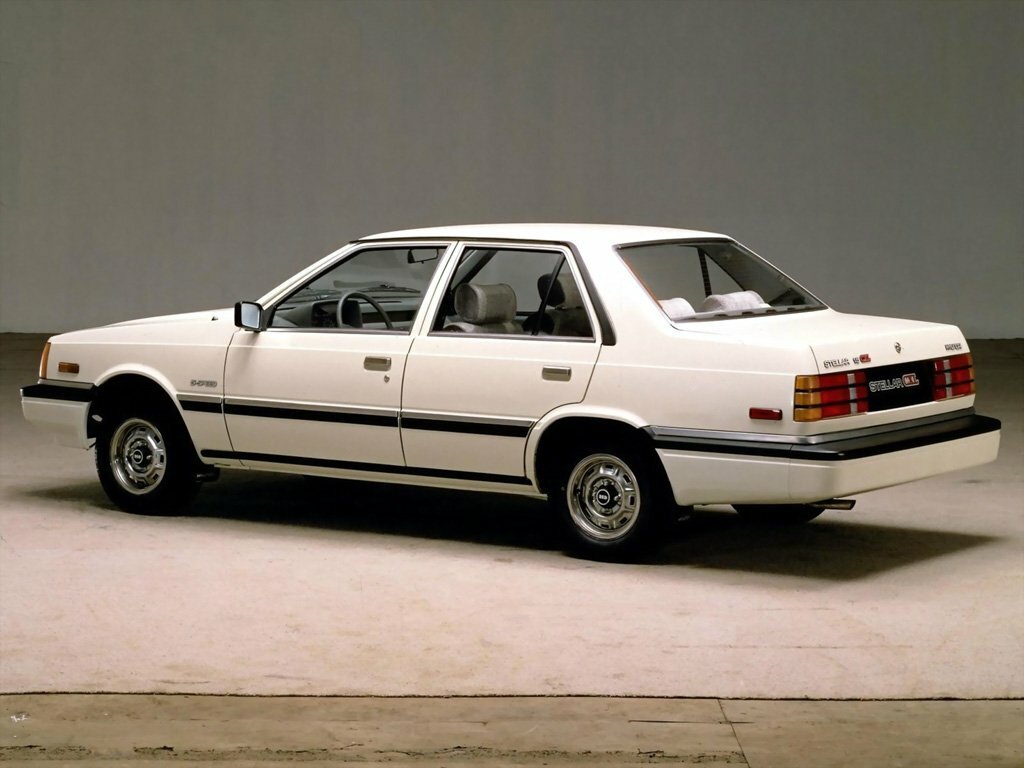 Hyundai Stellar, , 1983–1993, Седан: Вид сзади в три четверти