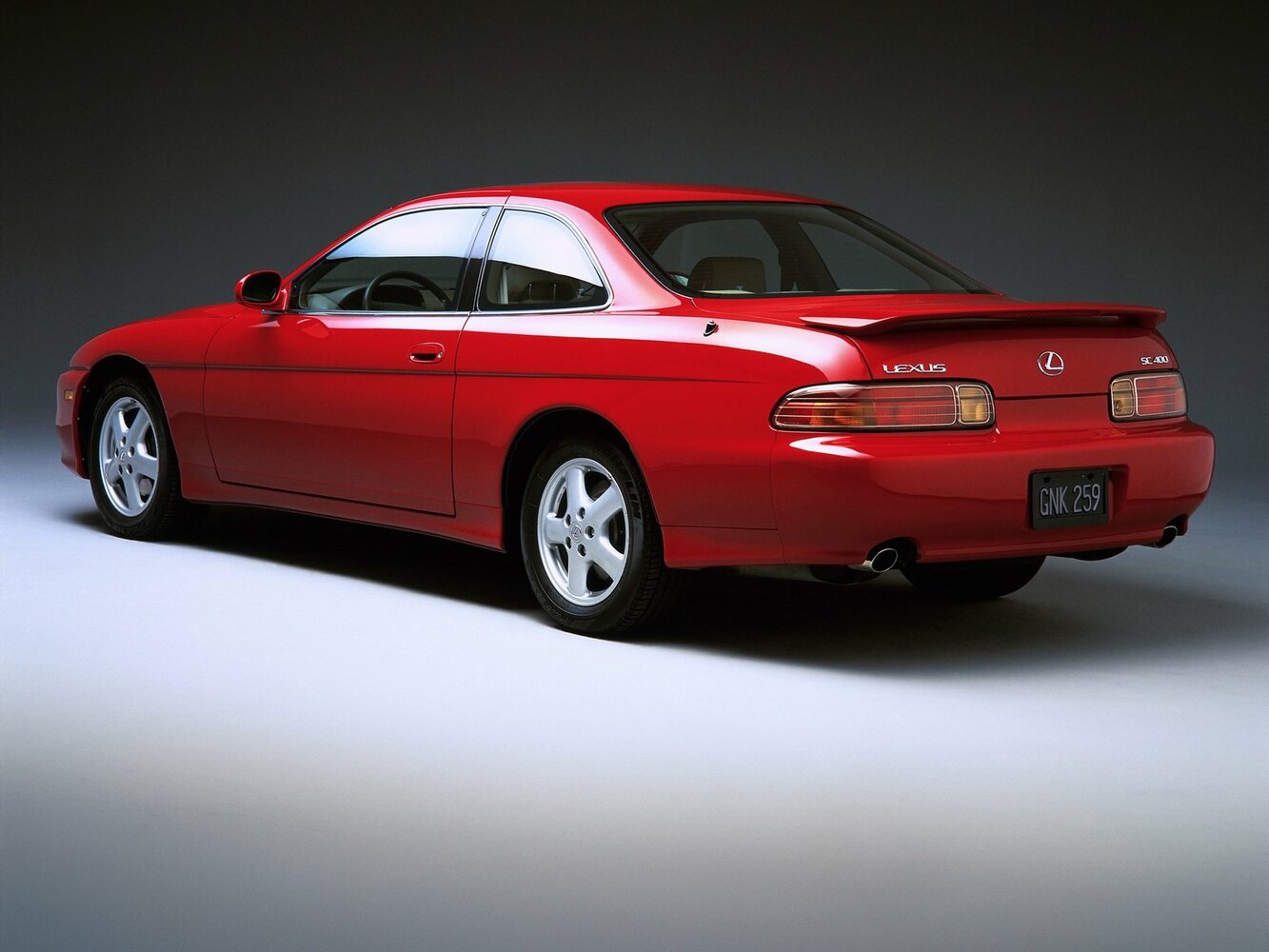 Lexus SC, I, 1991–2001, Coupe: Rear three-quarter view