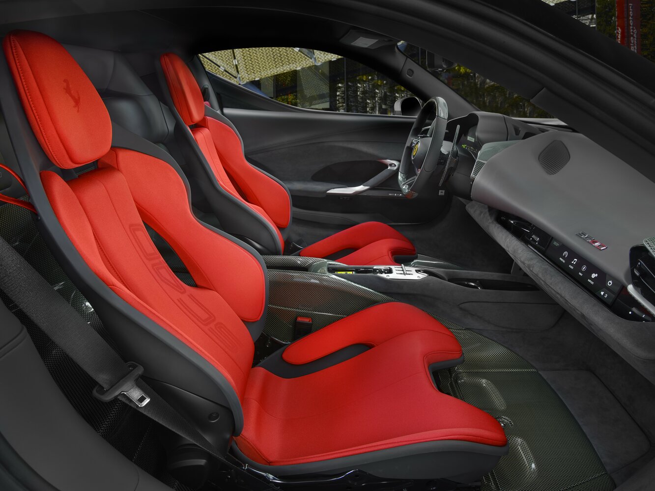 Ferrari SC40, , 2025–2025, Coupe: Front cabin