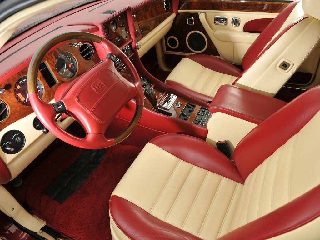 Bentley Continental, I, 1984–2003, Купе: Передняя часть салона