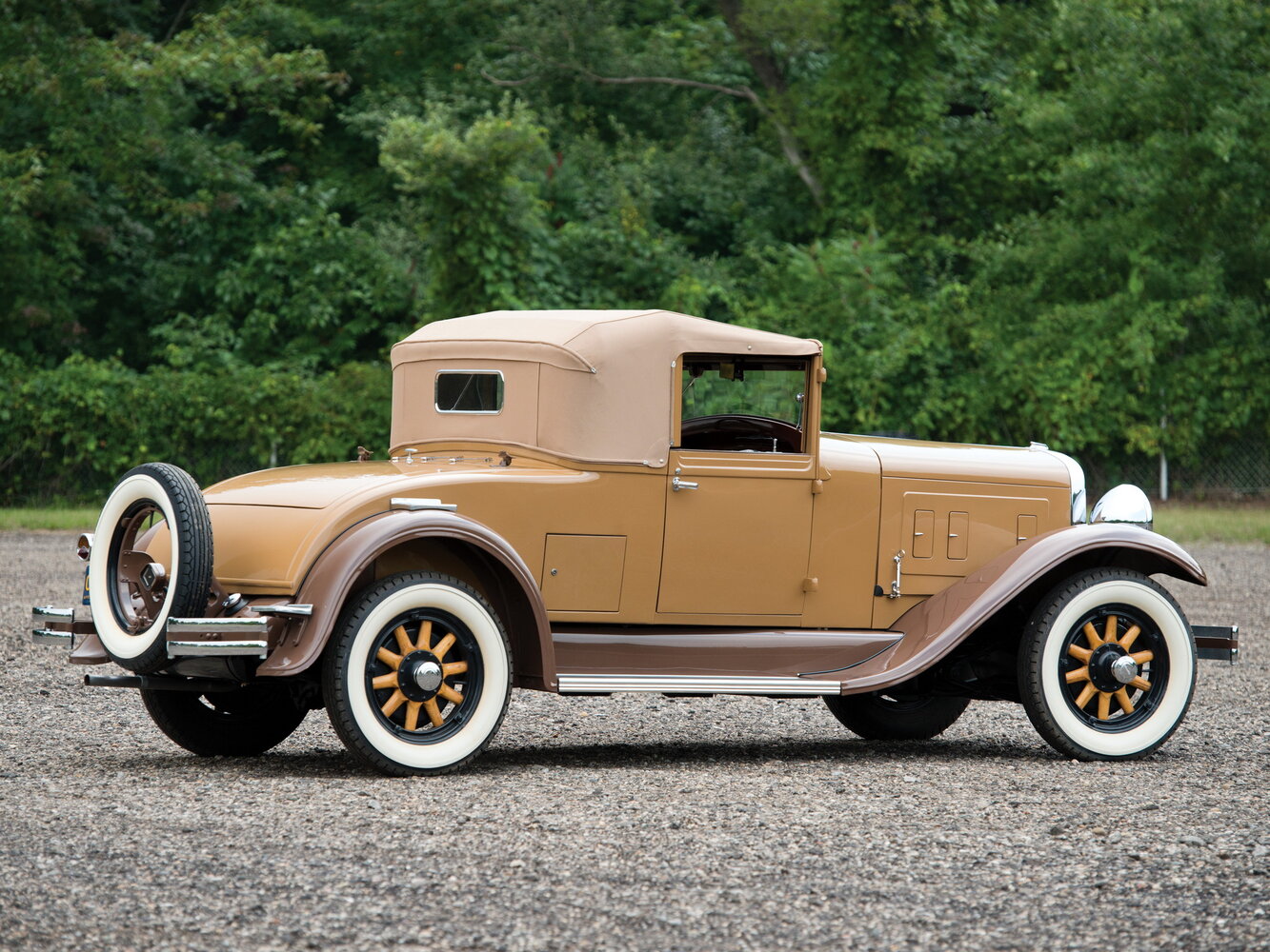 Franklin Series 15, , 1930–1934, Кабриолет: Вид сзади в три четверти