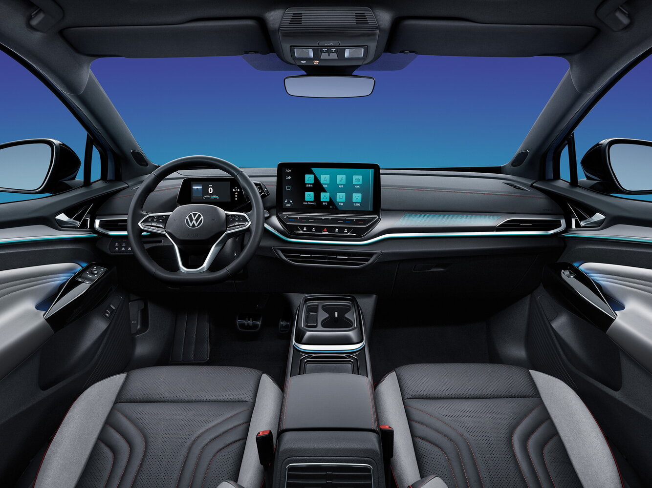 Volkswagen ID.4, , 2020–2026, Внедорожник 5 дв. Crozz: Передняя панель
