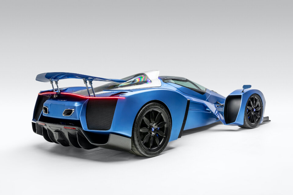Delage D12, , 2020–2026, Купе: Вид сзади в три четверти