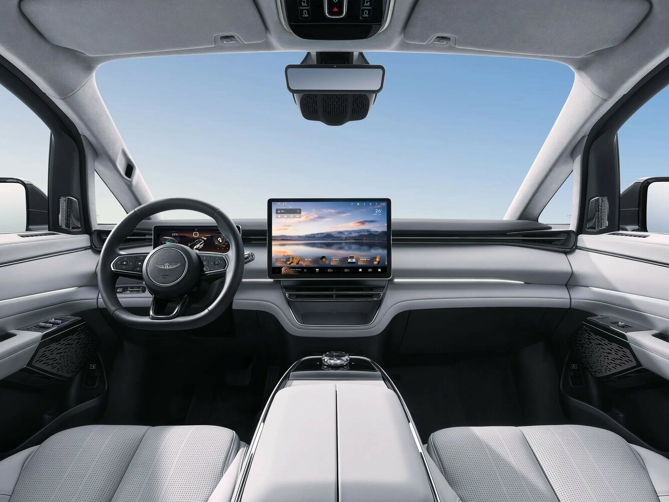 Geely Galaxy LEVC L380, , 2025–2026, Минивэн: Передняя панель
