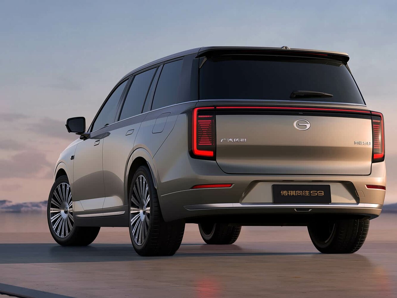 GAC Trumpchi S9, , 2025–2026, SUV 5 door: Rear three-quarter view
