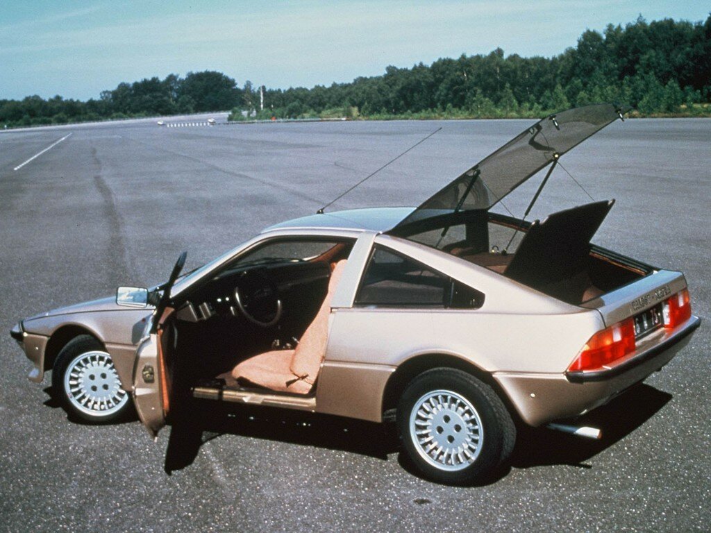 Matra Murena, , 1980–1983, Фастбек: Вид сзади в три четверти