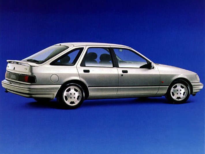 Ford Sierra, I Рестайлинг, 1987–1993, Хэтчбек 5 дв.: Вид сбоку