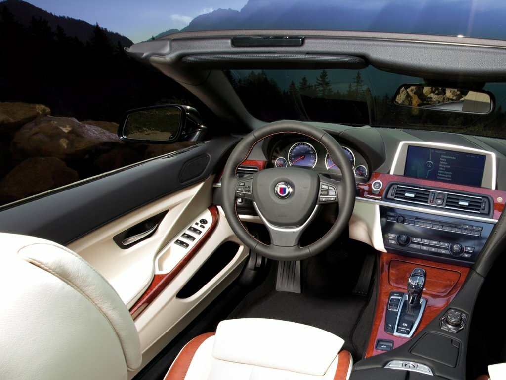 Alpina B6, F12/F13, 2011–2015, Кабриолет: Передняя часть салона