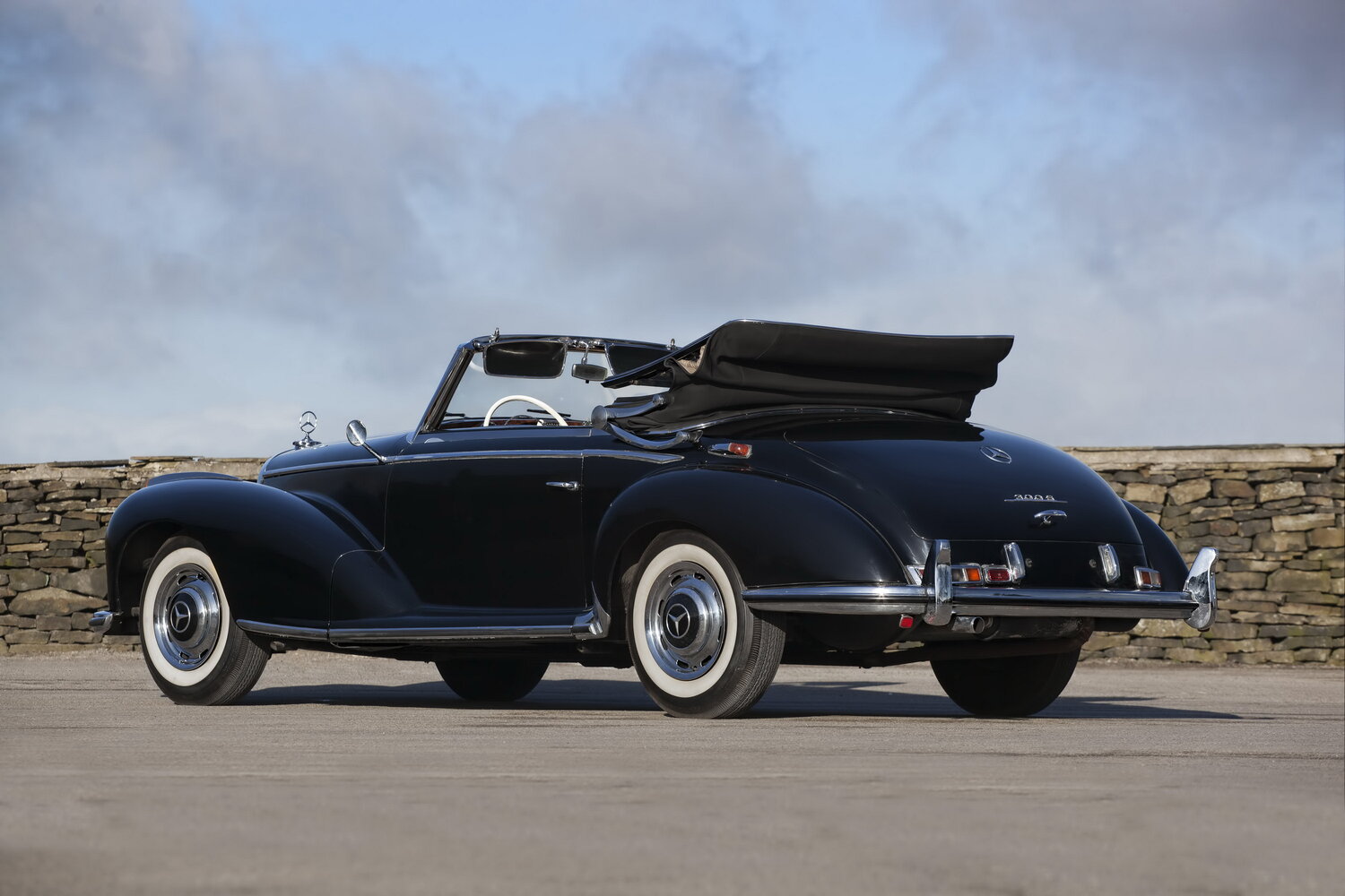 Mercedes-Benz W188, , 1951–1958, Кабриолет: Вид сзади в три четверти