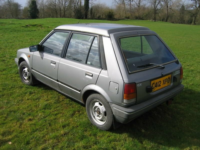Daihatsu Charade, II, 1983–1987, Хэтчбек 5 дв.: Вид сзади