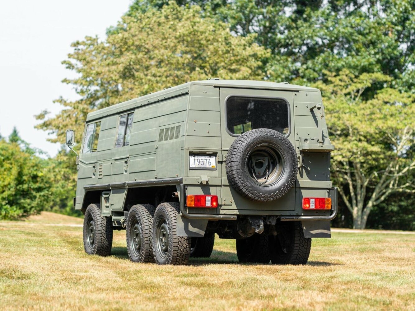 Puch Pinzgauer, 712, 1971–1985, SUV 5 door: Rear three-quarter view