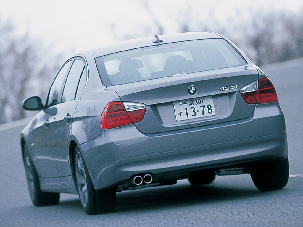 BMW 3-series, 5 поколение, E90, Седан, Япония, 04.2005 - 10.2008: фото поколения 7