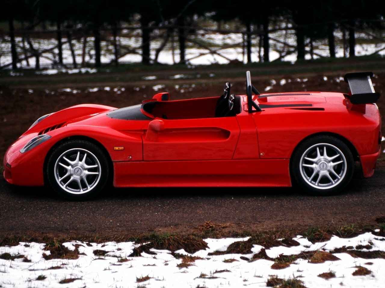 Maserati Barchetta Stradale, , 1991–1994, Кабриолет: Вид сбоку