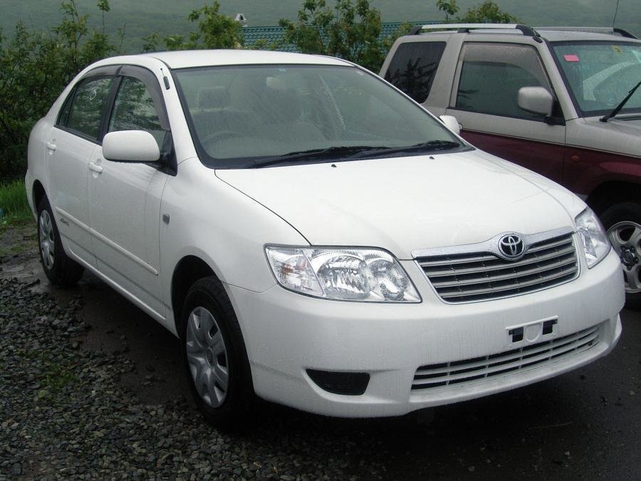Toyota Corolla, 9 поколение, E120, 2-й рестайлинг, Седан, Япония, 04.2004 - 10.2006: фото поколения 11