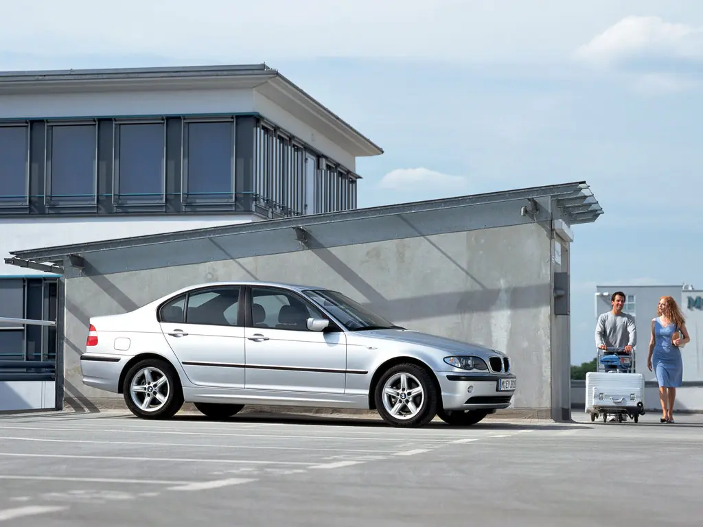 BMW 3-series, 4 поколение, E46, рестайлинг, Седан, Европа, 09.2001 - 11.2005: фото поколения 5