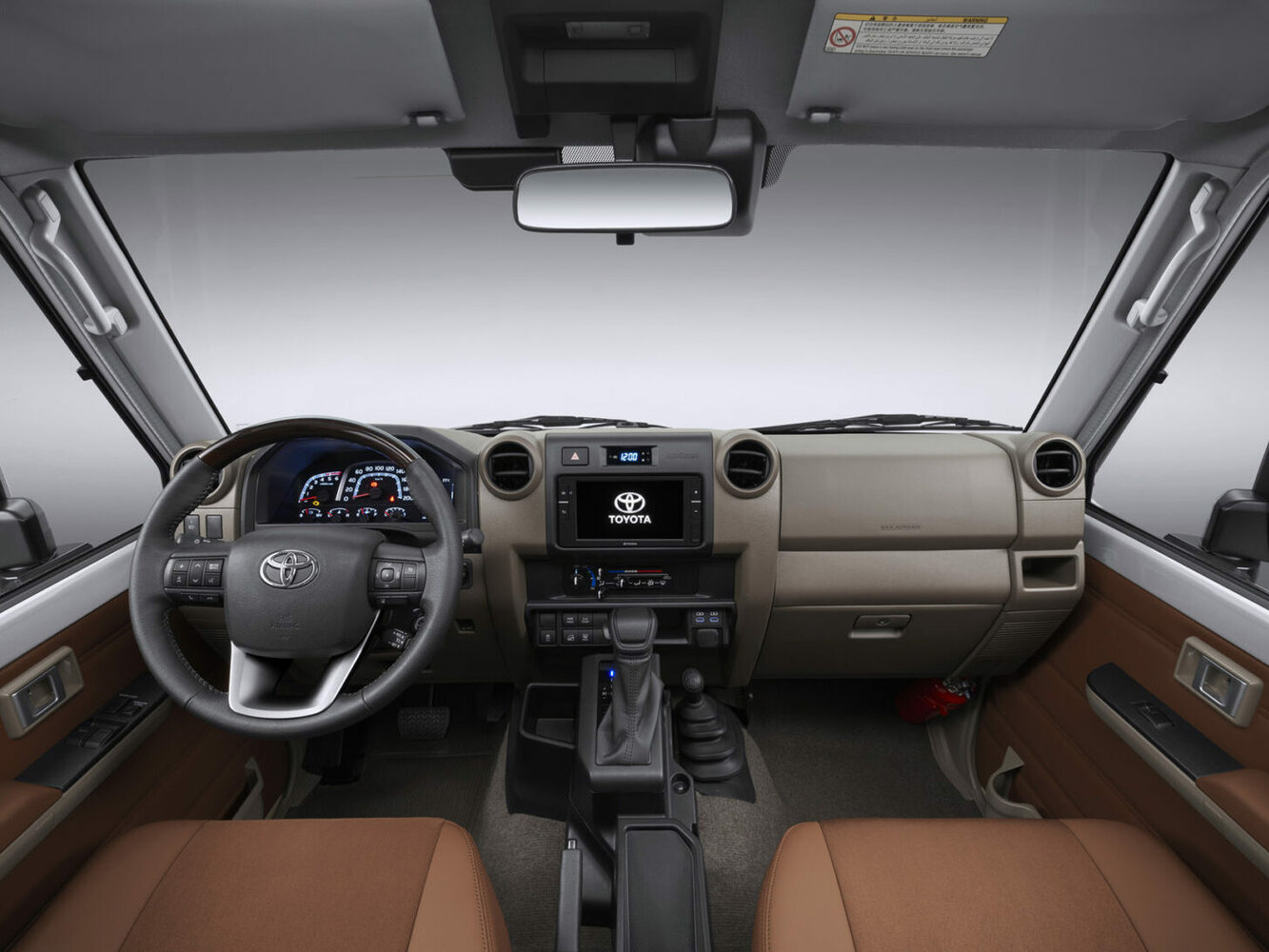 Toyota Land Cruiser, 70 Series facelift 2, 2023–2026, SUV 3 door 71: Dashboard