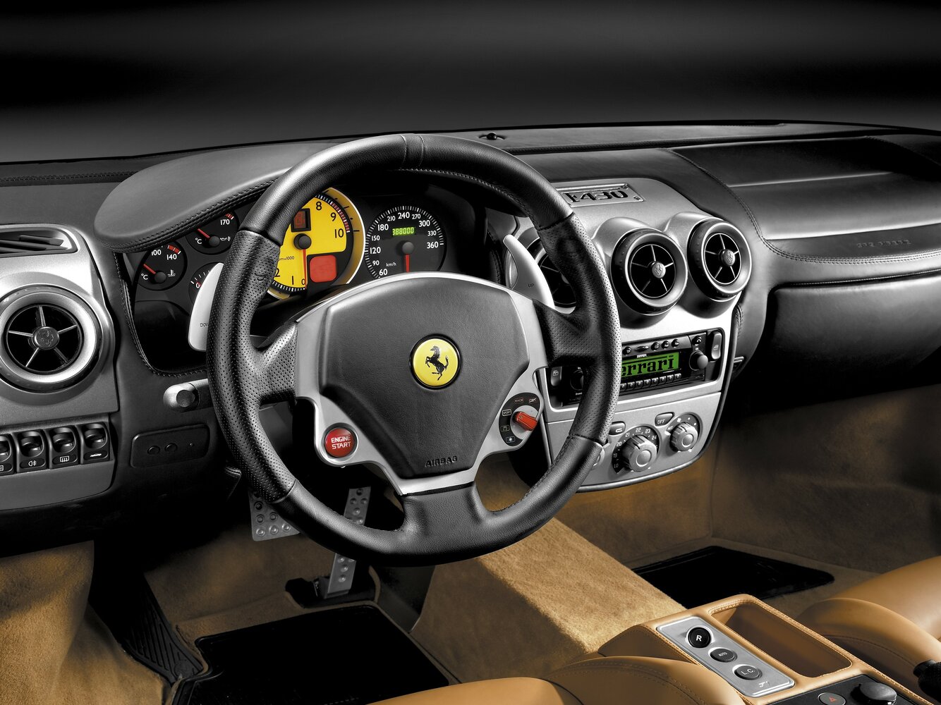 Ferrari F430, , 2004–2009, Купе: Передняя панель