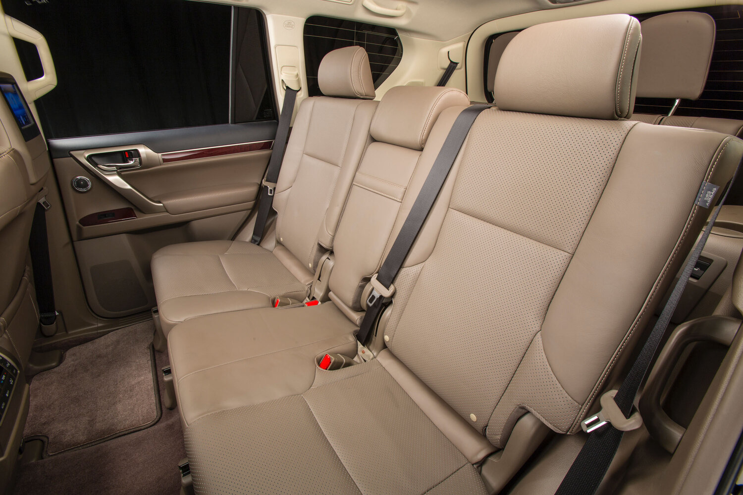 Lexus GX, II Рестайлинг, 2013–2019, Внедорожник 5 дв.: Задняя часть салона