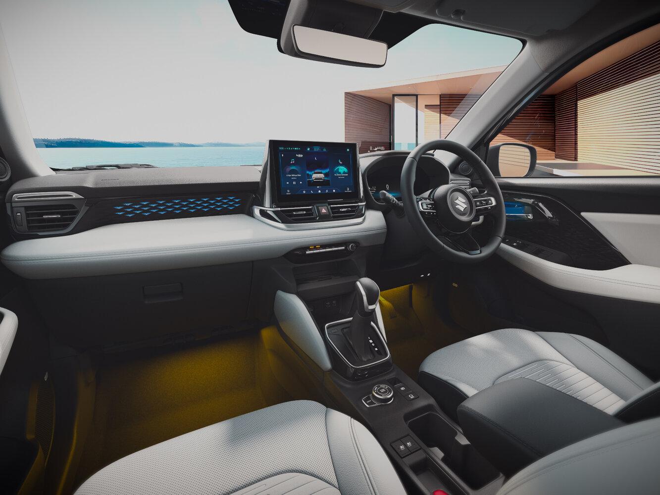 Suzuki Victoris, , 2025–2026, SUV 5 door: Front cabin