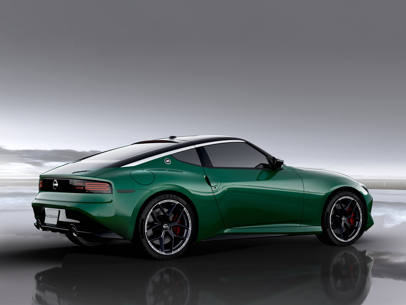 Nissan Fairlady Z, VII (RZ34) facelift, 2026–2026, Coupe: Rear three-quarter view