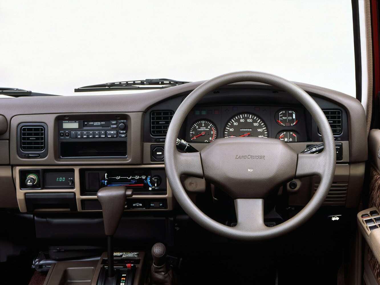 Toyota Land Cruiser Prado, 70 Series, 1987–1996, SUV 5 door: Dashboard