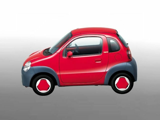 Suzuki Twin, , 2003–2005, Hatchback 3 door: Side view
