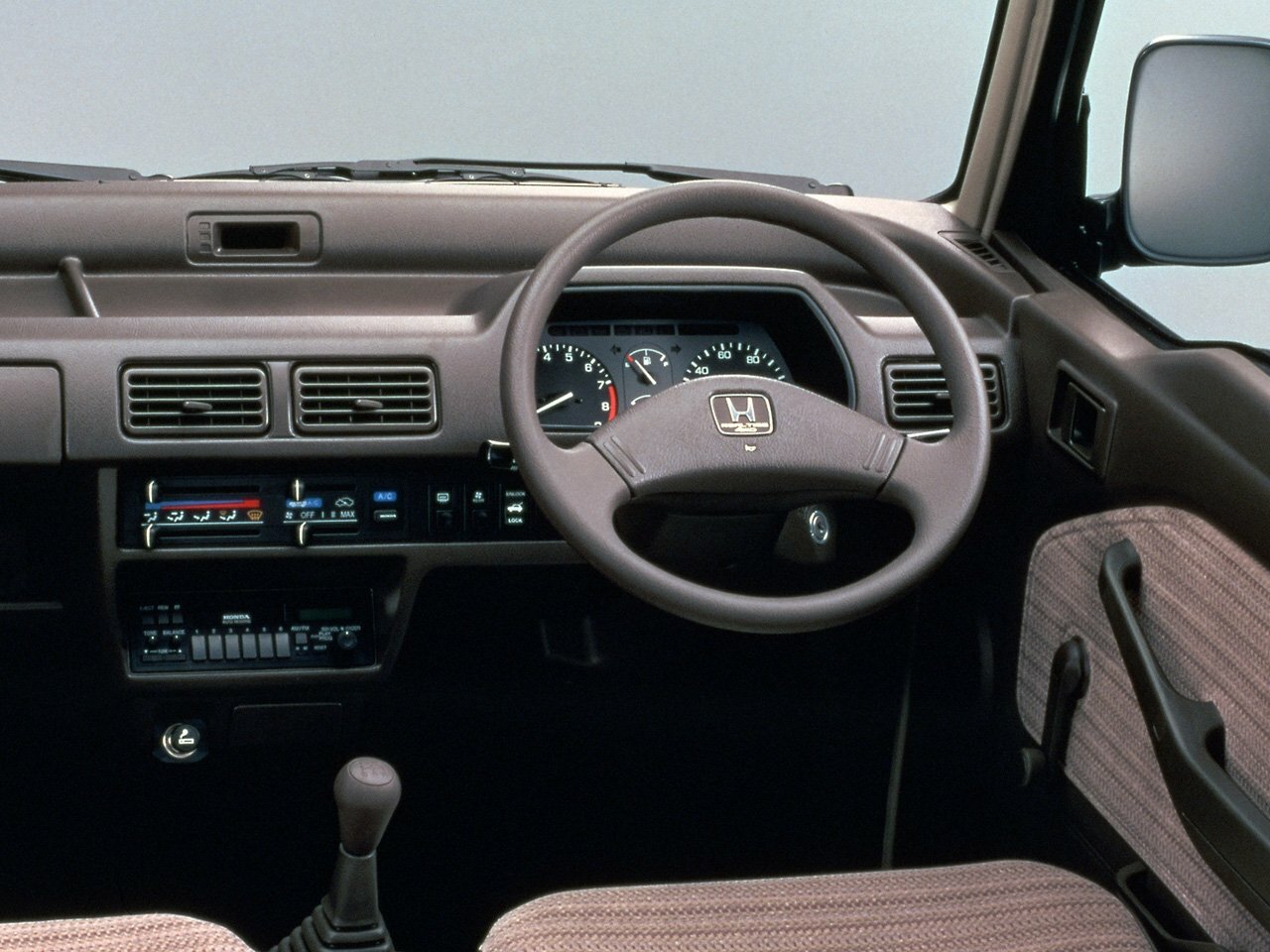 Honda Street, II facelift, 1993–1998, Микровэн: Dashboard