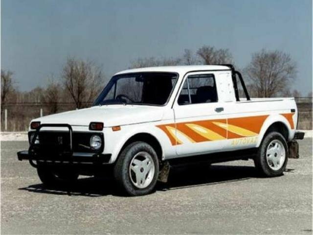 Lada (ВАЗ) 2328, , 1995–1997, Pickup Одинарная кабина: Side view