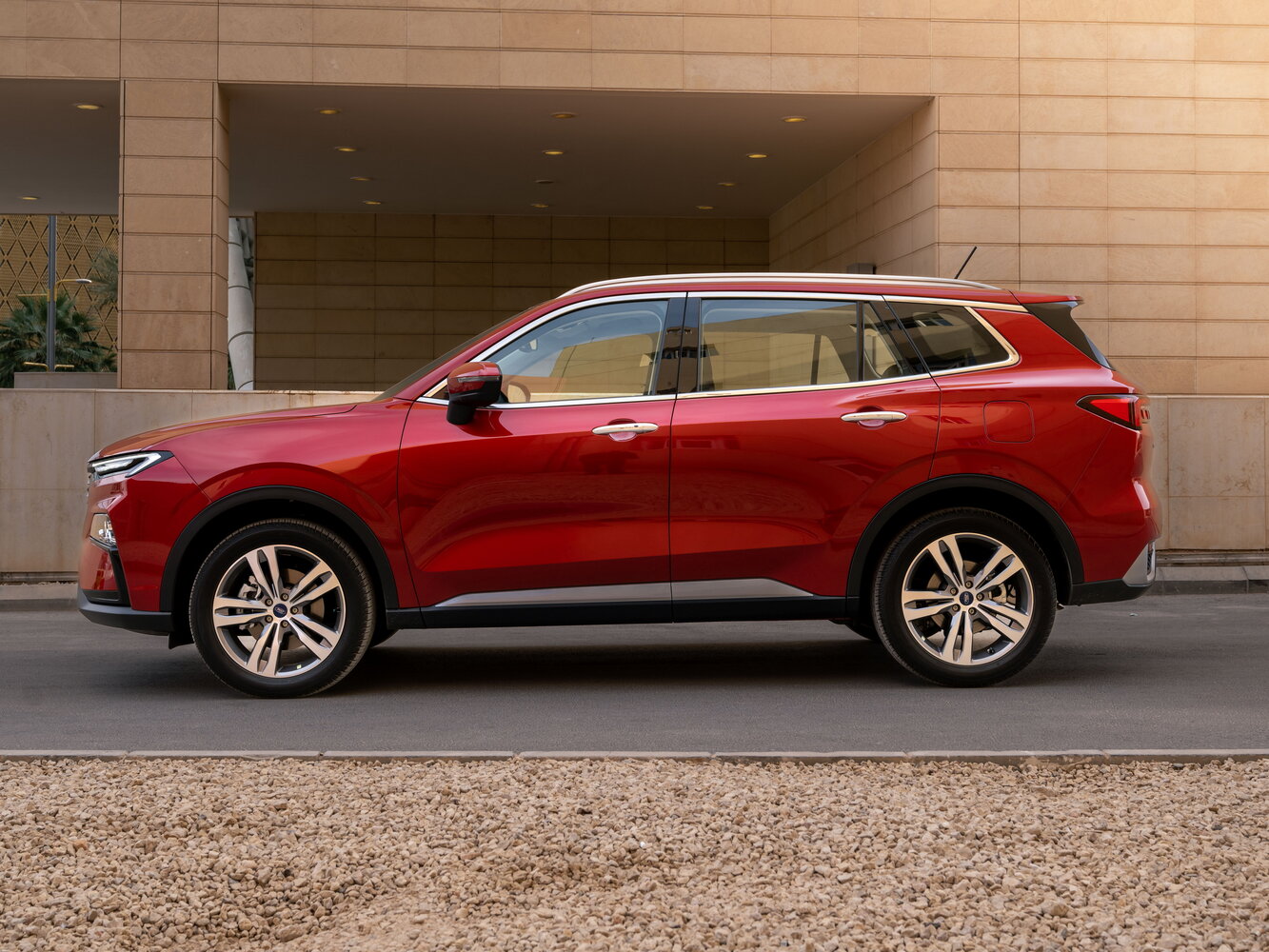 Ford Territory, CX743MCA, 2022–2025, SUV 5 door: Side view