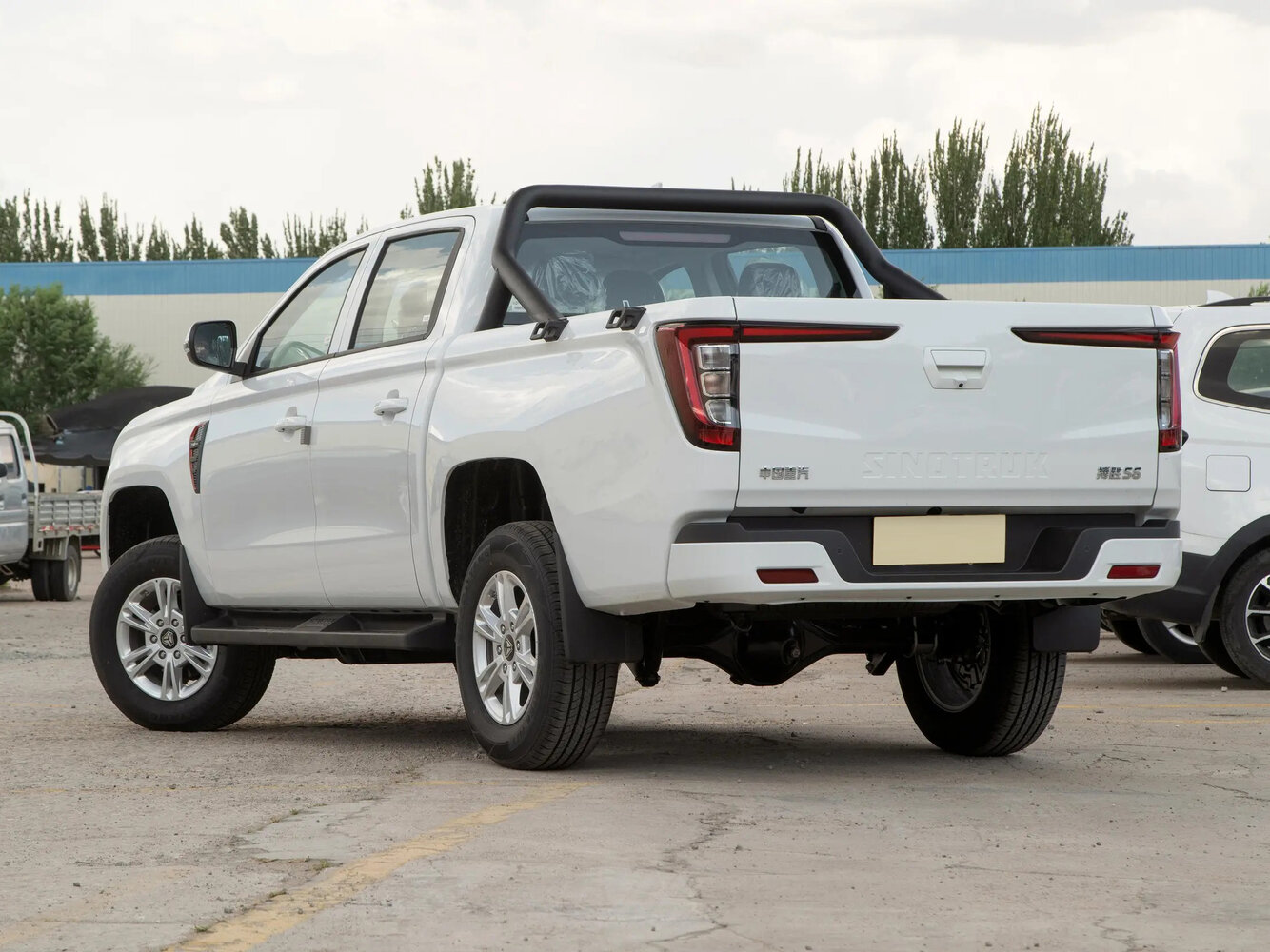 VGV Bolden, , 2024–2026, Pickup Двойная кабина S6: Rear three-quarter view