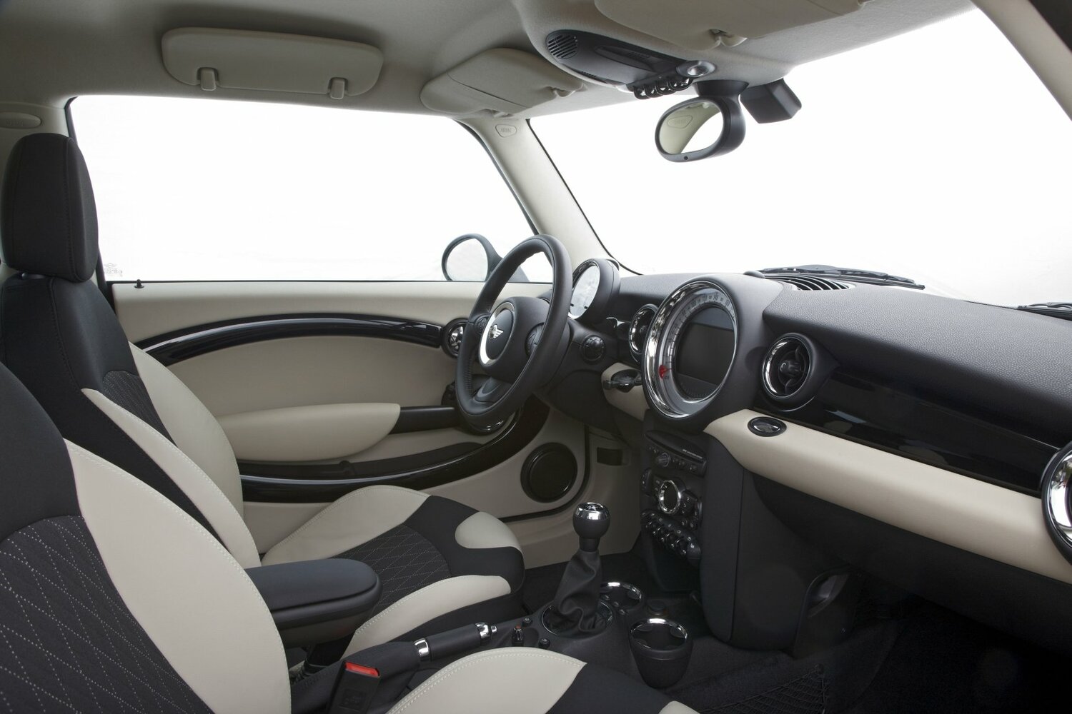MINI Clubman, I Рестайлинг, 2010–2014, Хэтчбек 3 дв.: Передняя часть салона