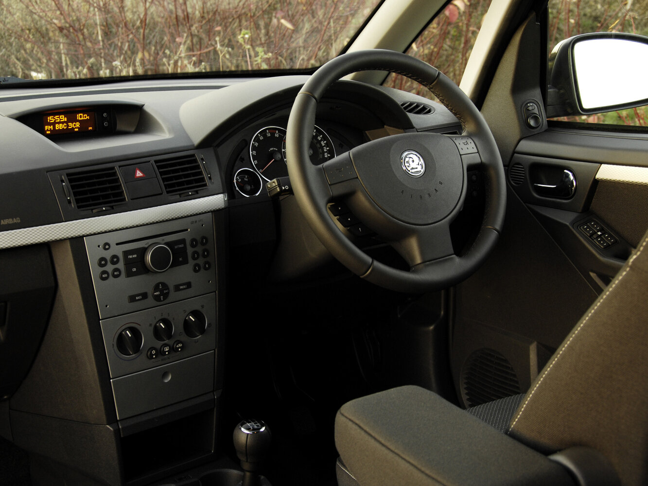 Vauxhall Meriva, A facelift, 2006–2010, Compact MPV: Front cabin