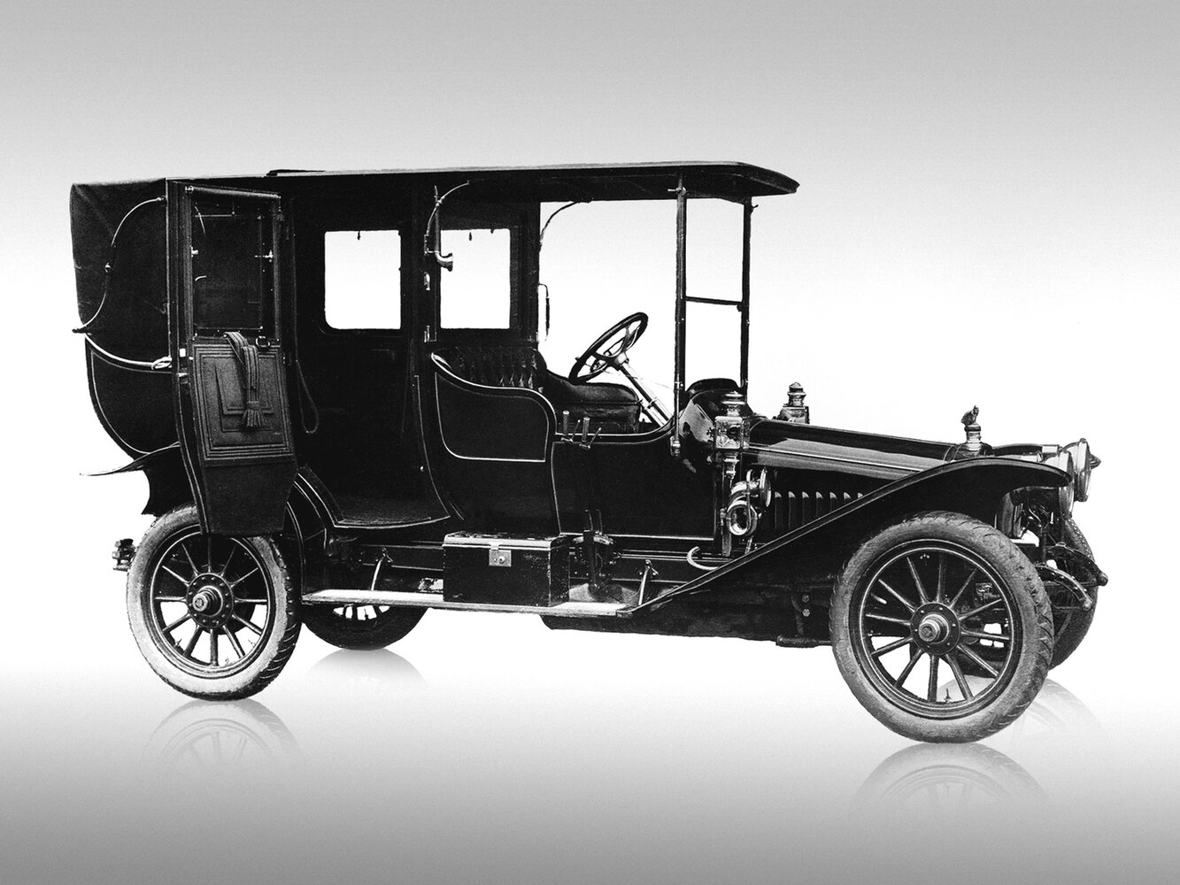 Руссо-Балт С24, , 1909–1918, Кабриолет: Вид сбоку