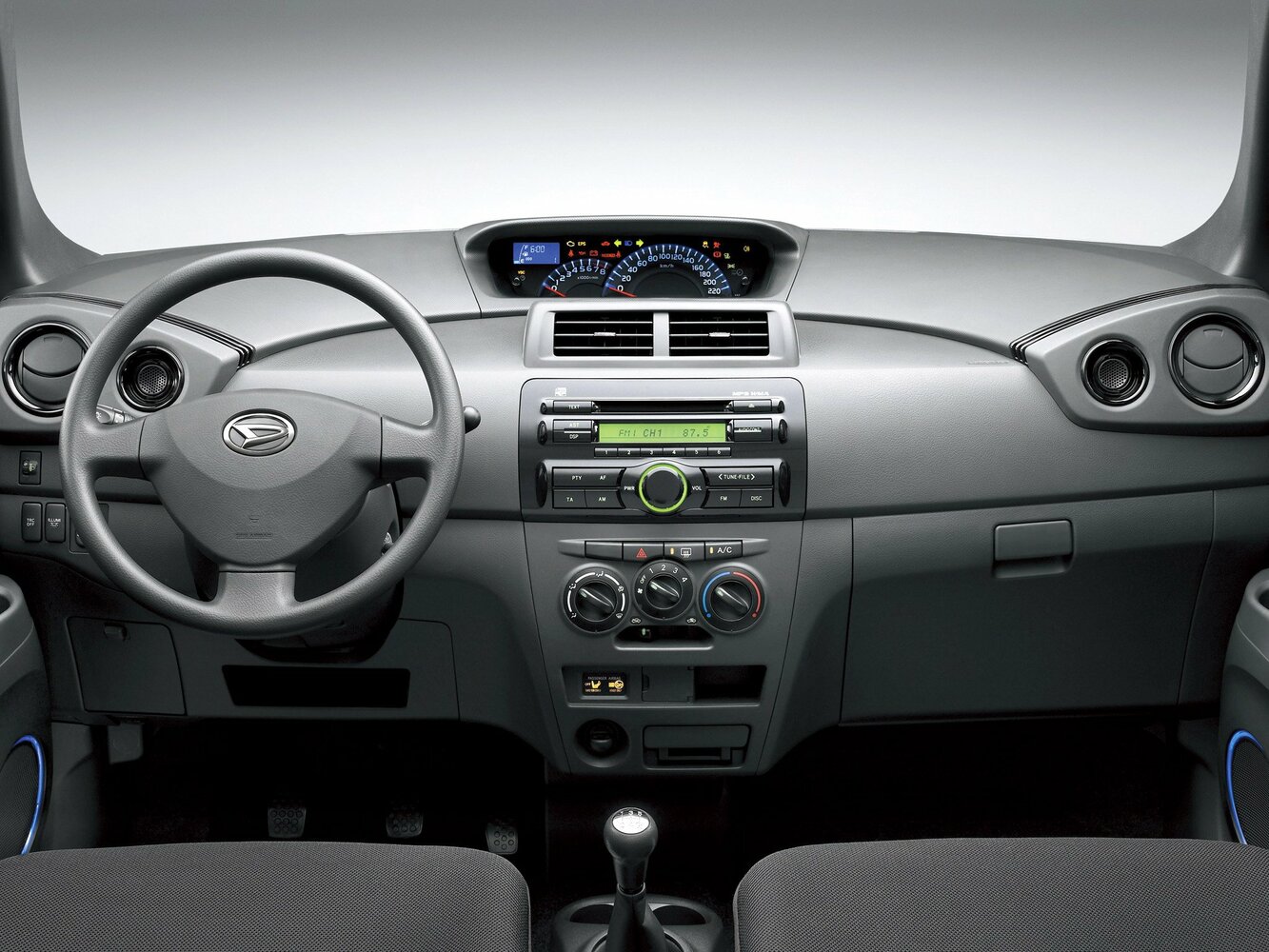 Daihatsu Materia, , 2006–2013, Hatchback 5 door: Dashboard