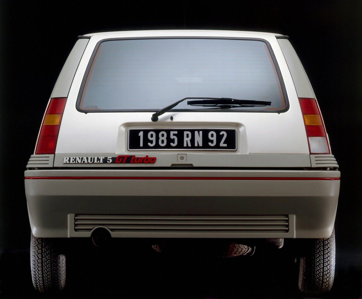 Renault 5, II, 1984–2002, Hatchback 3 door: Rear view