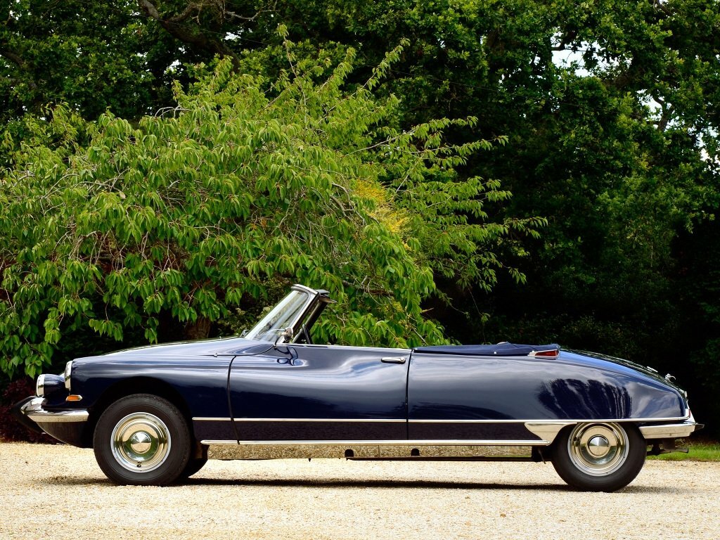 Citroen DS, I Рестайлинг 1, 1962–1967, Кабриолет: Вид сбоку