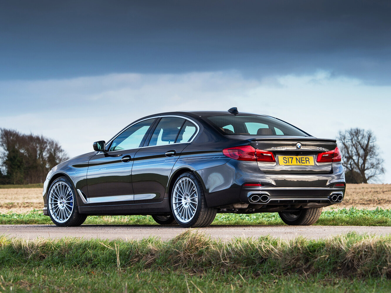Alpina D5, G30/G31, 2017–2020, Седан: Вид сзади в три четверти