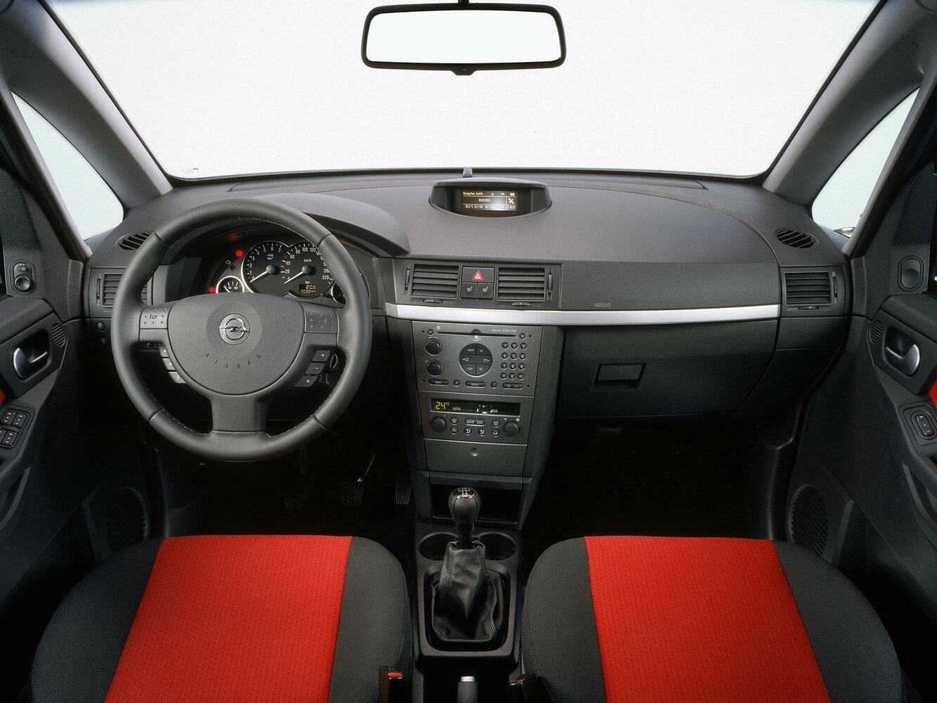 Opel Meriva, A, 2003–2006, Компактвэн: Передняя панель