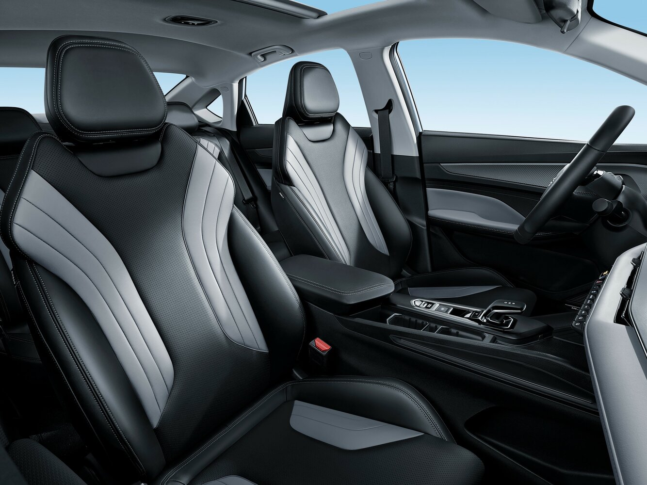 Geely Binrui Cool, I Рестайлинг, 2023–2026, Седан: Передняя часть салона