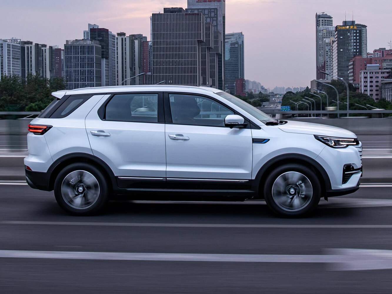 Changan CS55, , 2017–2023, Внедорожник 5 дв. E-Rock: Вид сбоку