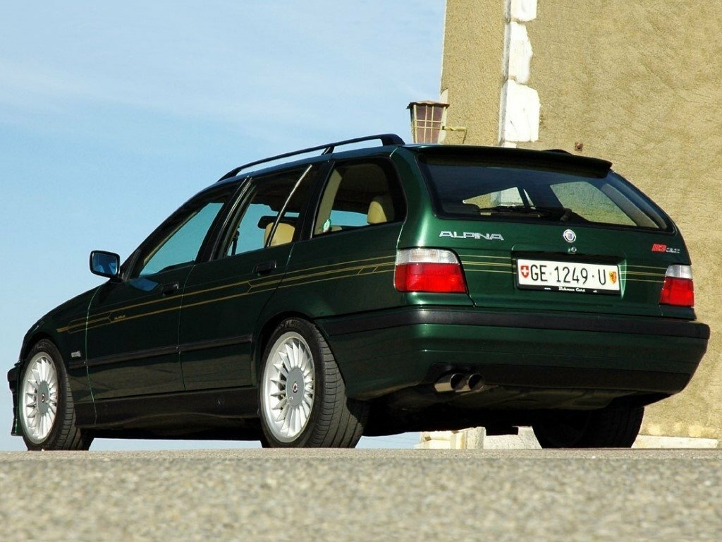 Alpina B3, E36, 1993–1999, Универсал 5 дв.: Вид сзади в три четверти