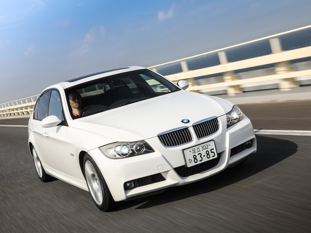 BMW 3-series, 5 поколение, E90, Седан, Япония, 04.2005 - 10.2008: фото поколения 4