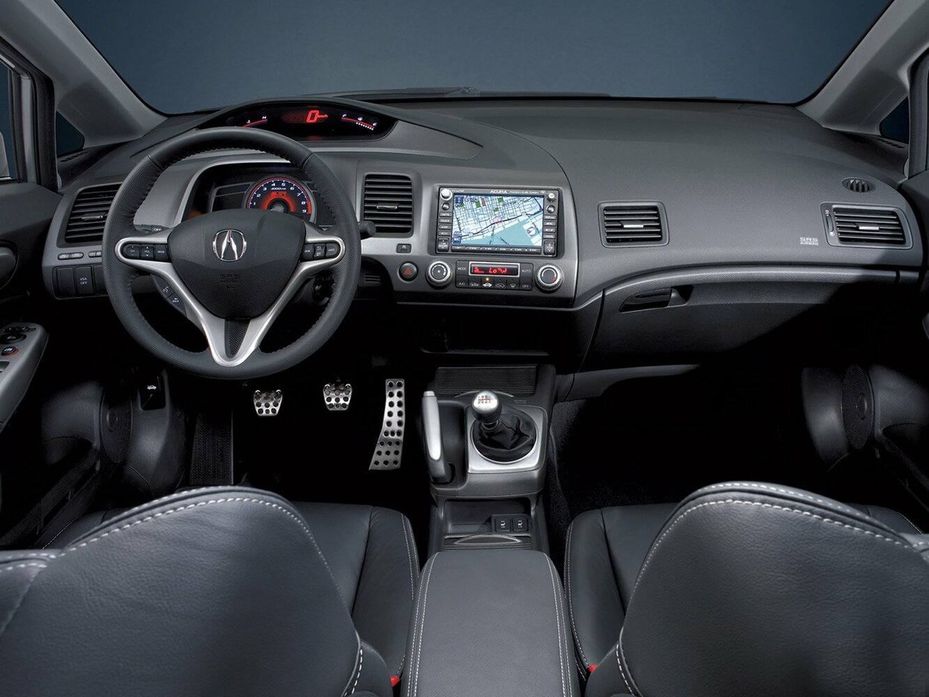 Acura CSX, , 2005–2011, Седан: Передняя панель