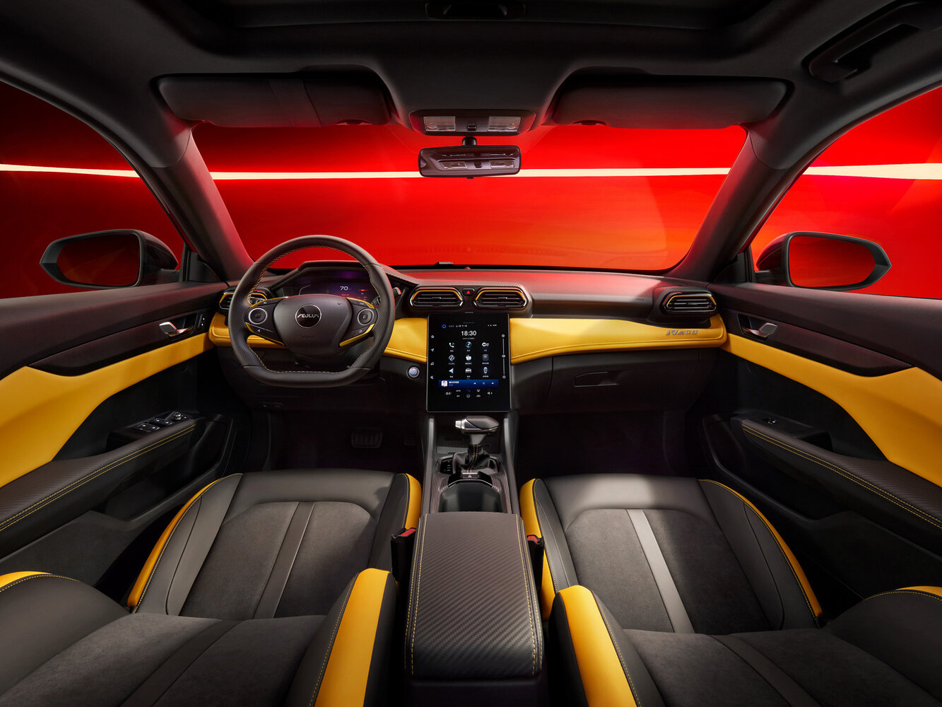 Dongfeng Shine, , 2019–2026, Sedan: Front cabin