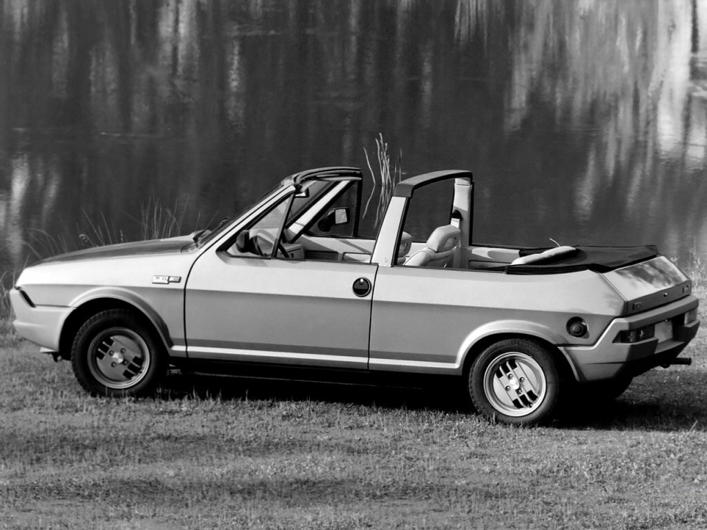 Fiat Ritmo, I, 1978–1989, Кабриолет: Вид сзади в три четверти