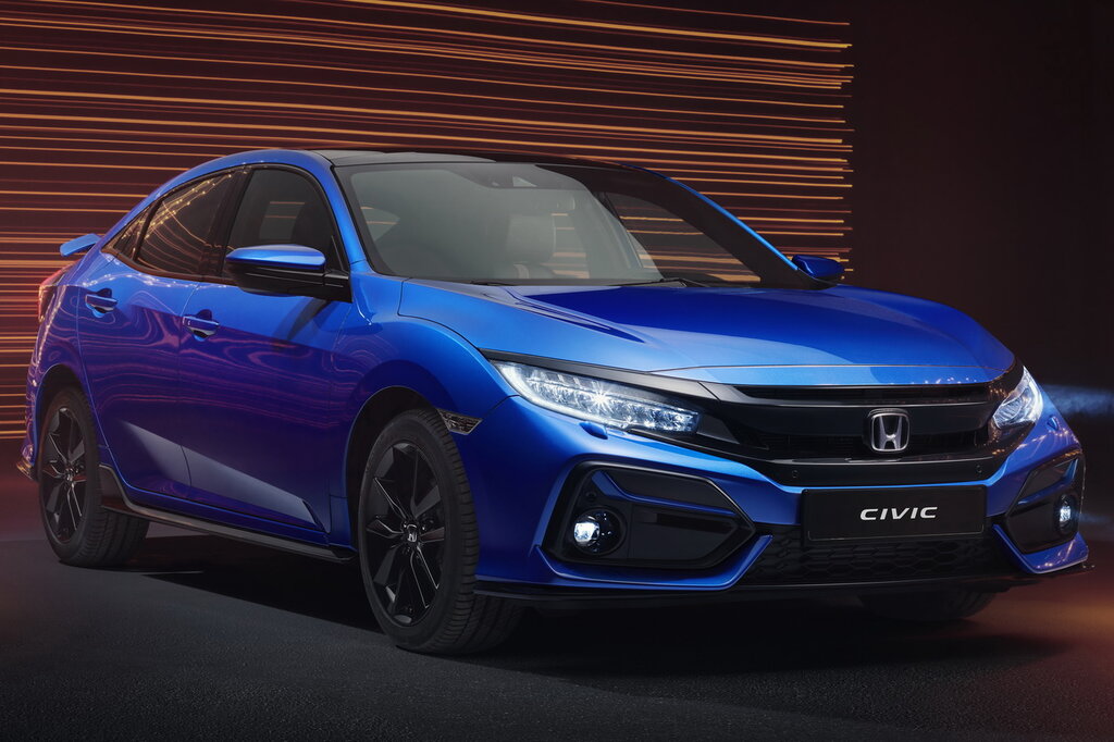 Honda Civic, 10 поколение, FK, рестайлинг, Хэтчбек 5 дв., Европа, 08.2019 - 08.2022: фото поколения 3