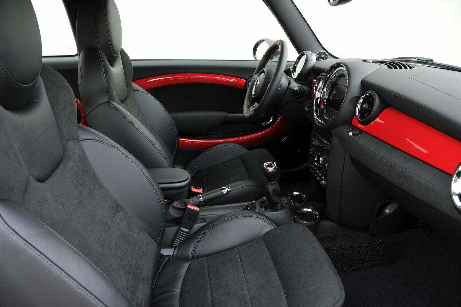 MINI Clubman, I Рестайлинг, 2010–2014, Хэтчбек 3 дв. JCW: Передняя часть салона