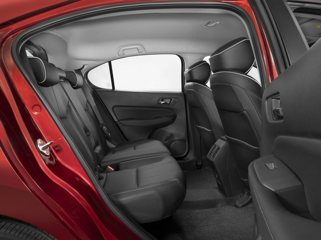 Honda City, Vll facelift, 2024–2026, Hatchback 5 door: Rear cabin