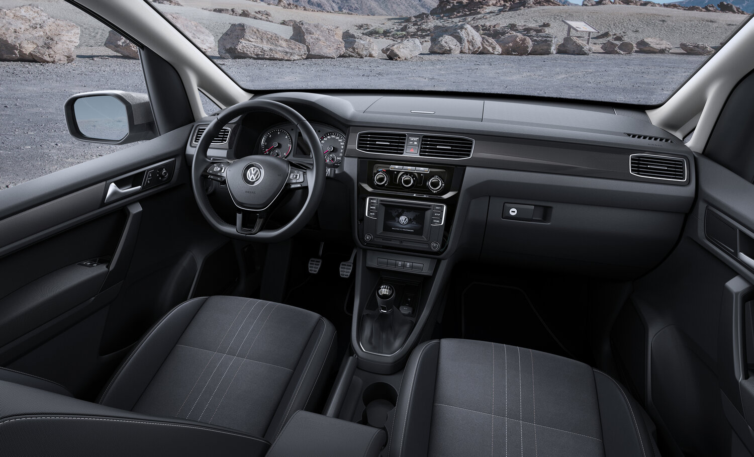 Volkswagen Caddy, IV, 2015–2020, Van Alltrack: Dashboard