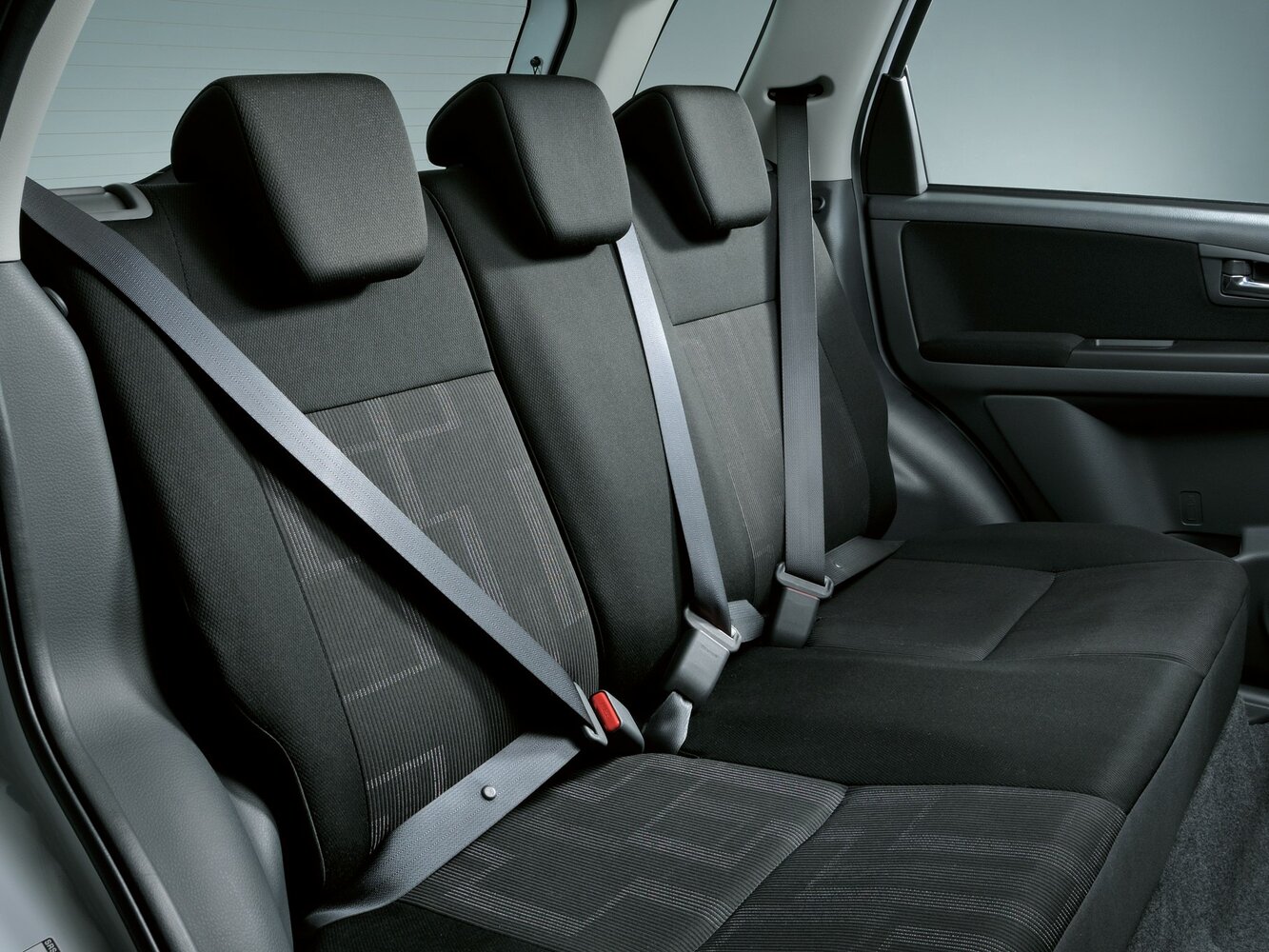 Suzuki SX4, I (Classic) Рестайлинг, 2009–2014, Хэтчбек 5 дв.: Задняя часть салона